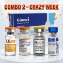 COMBO 2 - 1 AMPOLA DE TG 15MG + 1 AMPOLA DE LIPOLESS 15MG + 1 AMPOLA TIRZEC 15MG + 1 AMPOLA DE RETATRUTIDE ZPHC 8MG + 1 SERINGA DE GLUCOX 0,5MG